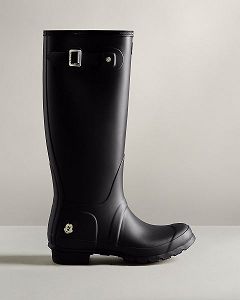 Black Hunter Disney Tall Women's Rain Boots | Ireland-29613