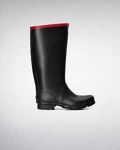 Black Hunter Hunter Argyll Full Knee Women's Rain Boots | Ireland-42198