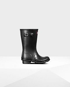 Black Hunter Pearlized Kids' Rain Boots | Ireland-40265