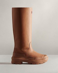 Brown Hunter Killing Eve Tall Chasing Women's Winter Boots | Ireland-43902