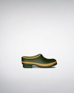 Green Hunter Gardener Women's Clogs | Ireland-97326