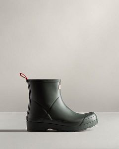 Green Hunter Play Short Men's Rain Boots | Ireland-72143