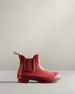 Orange Hunter Original Gloss Women's Chelsea Boots | Ireland-53968