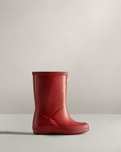 Red Hunter Original First Classic Kids' Rain Boots | Ireland-70856