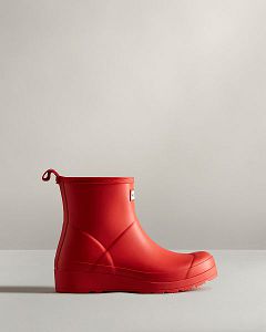 Red Hunter Play Short Women's Rain Boots | Ireland-52179