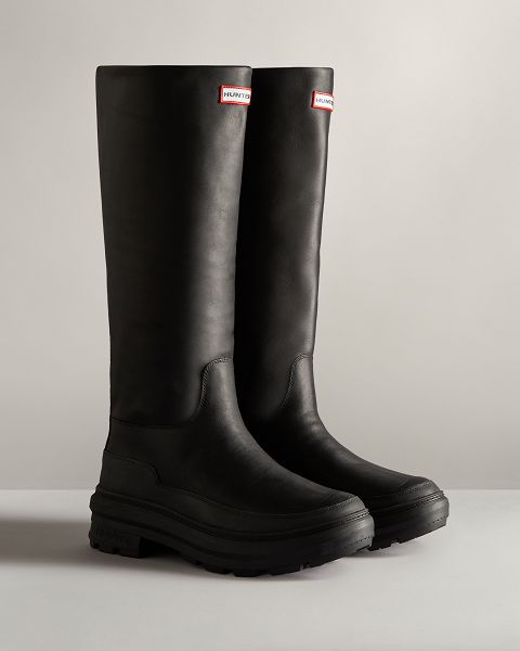 Black Hunter Killing Eve Tall Chasing Women's Winter Boots | Ireland-53702