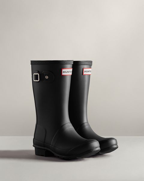 Black Hunter Original Kids' Rain Boots | Ireland-58736