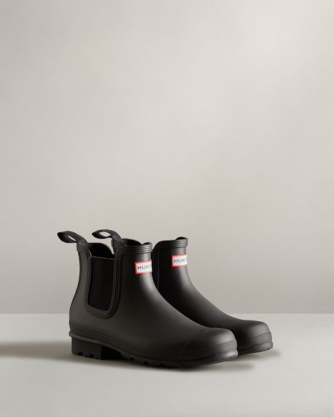 Black Hunter Original Men's Chelsea Boots | Ireland-16074