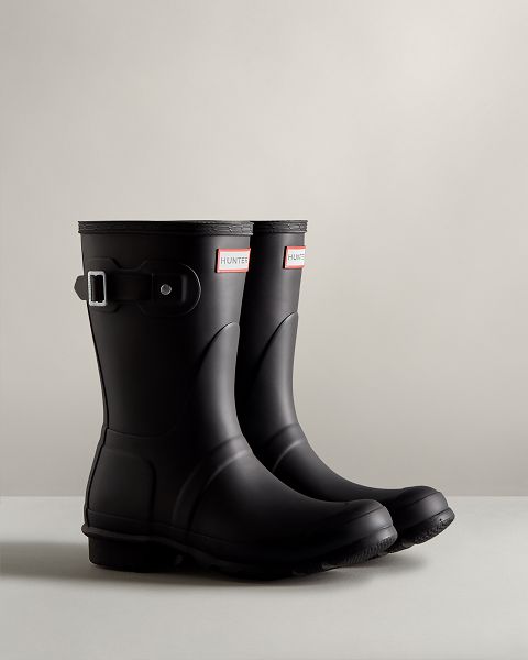 Black Hunter Original Short Women's Rain Boots | Ireland-86510