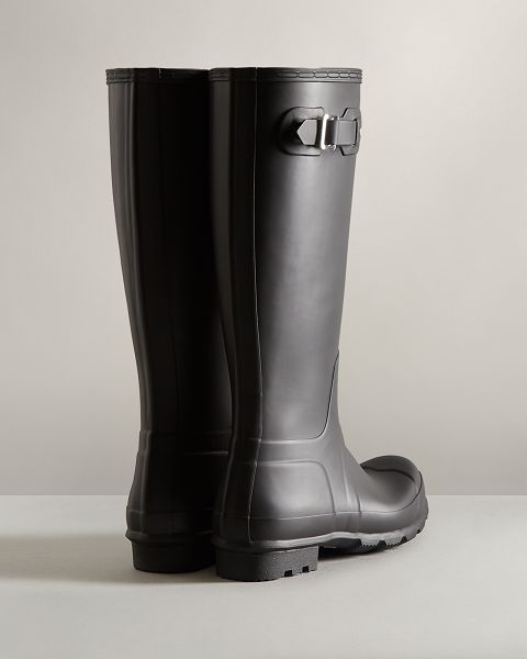 Black Hunter Original Tall Men's Rain Boots | Ireland-15847