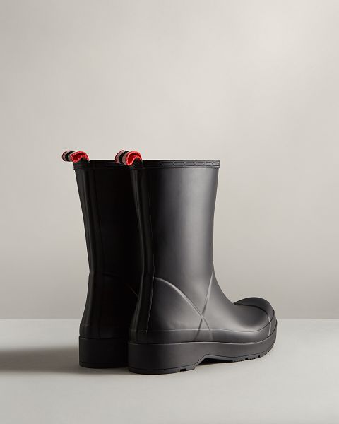 Black Hunter Play Mid-height Men's Rain Boots | Ireland-93410