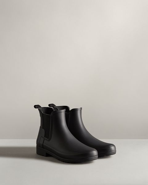 Black Hunter Refined Slim Fit Women's Chelsea Boots | Ireland-80369