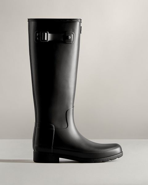 Black Hunter Refined Tall Women\'s Rain Boots | Ireland-95360