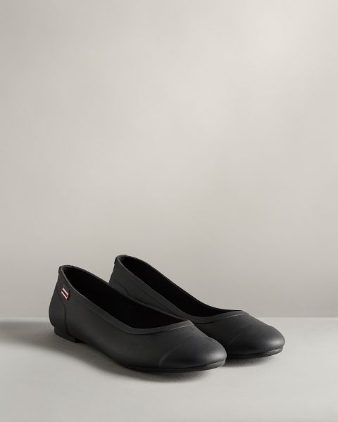 Black Hunter Tour Ballet Women's Flats | Ireland-20493