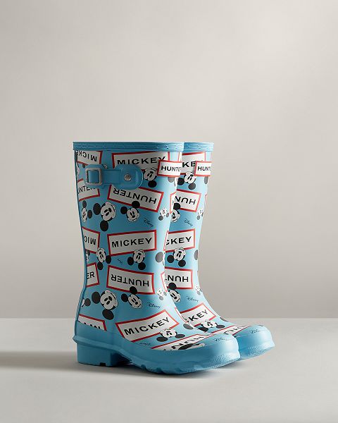 Blue Hunter Disney Kids' Rain Boots | Ireland-53970