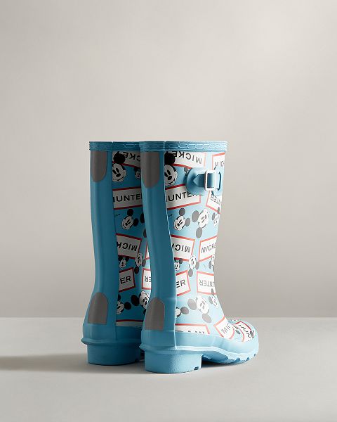 Blue Hunter Disney Kids' Rain Boots | Ireland-53970