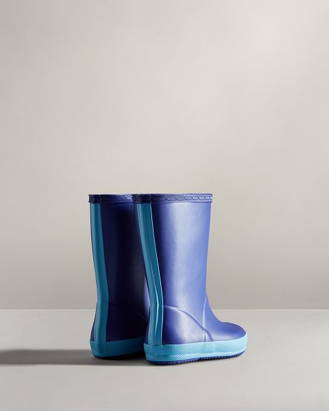 Blue Hunter Original First Classic Kids' Rain Boots | Ireland-54739