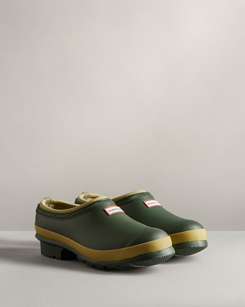 Green Hunter Gardener Women's Clogs | Ireland-27153