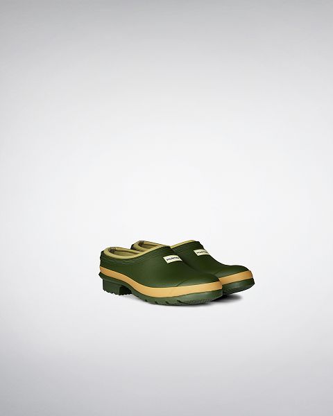 Green Hunter Gardener Women's Clogs | Ireland-97326