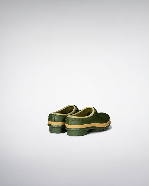 Green Hunter Gardener Women's Clogs | Ireland-97326