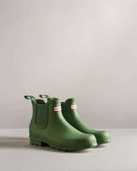 Green Hunter Original Men's Chelsea Boots | Ireland-98536