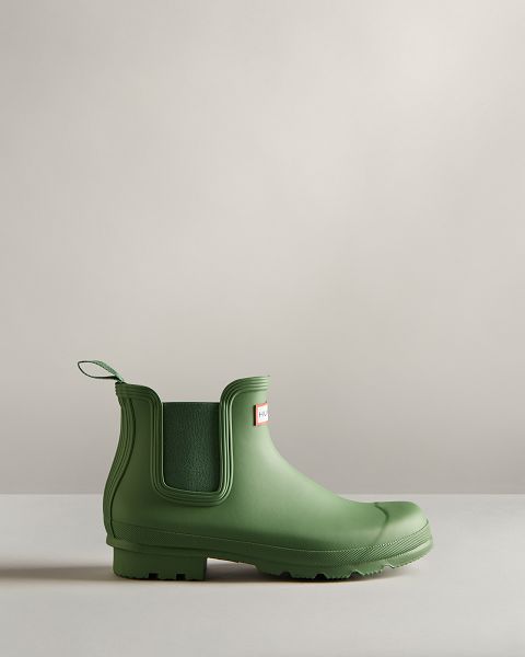 Green Hunter Original Men\'s Chelsea Boots | Ireland-98536