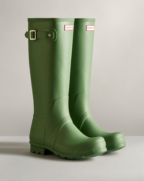 Green Hunter Original Tall Men's Rain Boots | Ireland-25948