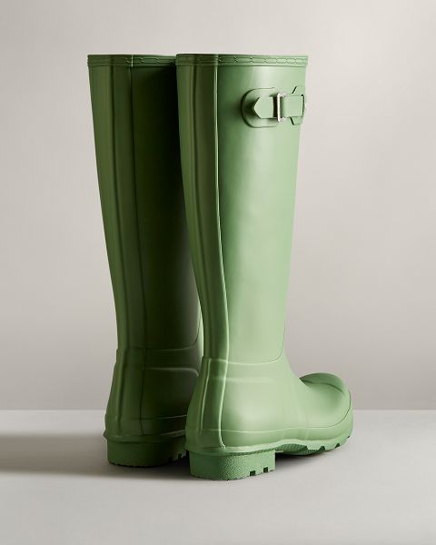 Green Hunter Original Tall Men's Rain Boots | Ireland-25948