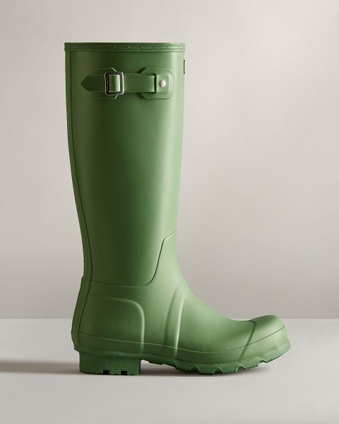 Green Hunter Original Tall Men\'s Rain Boots | Ireland-25948