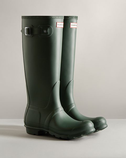 Green Hunter Original Tall Women's Original Tall Boots | Ireland-39602