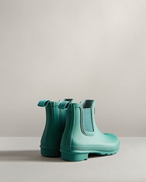 Green Hunter Original Women's Chelsea Boots | Ireland-35284