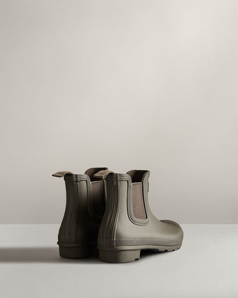 Green Hunter Original Women's Chelsea Boots | Ireland-63745