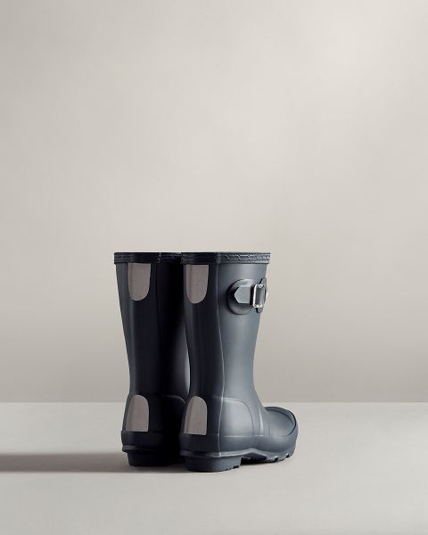 Navy Hunter Original Kids' Rain Boots | Ireland-87561