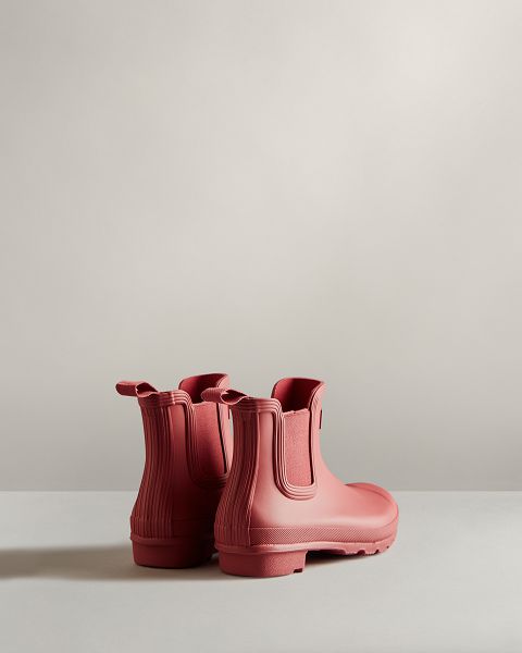 Orange Hunter Original Women's Chelsea Boots | Ireland-16073