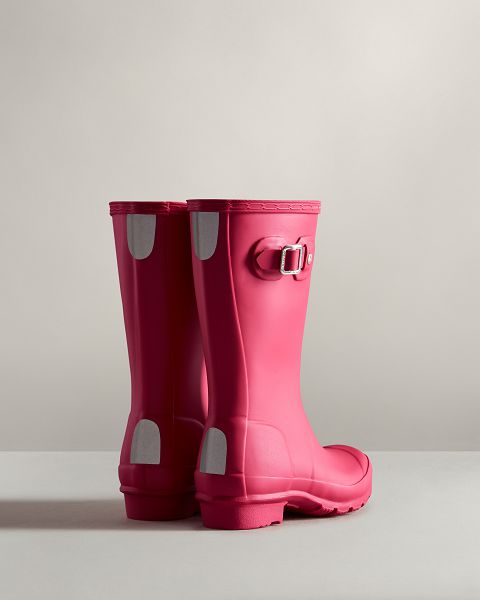 Pink Hunter Original Kids' Original Boots | Ireland-29357