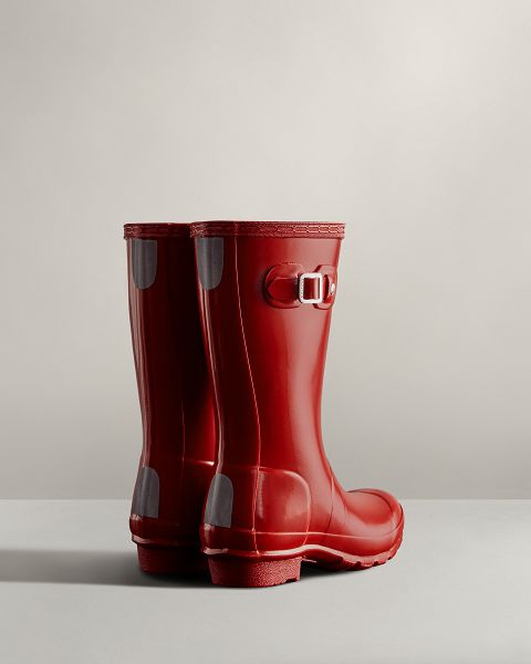 Red Hunter Original Gloss Kids' Original Boots | Ireland-14287