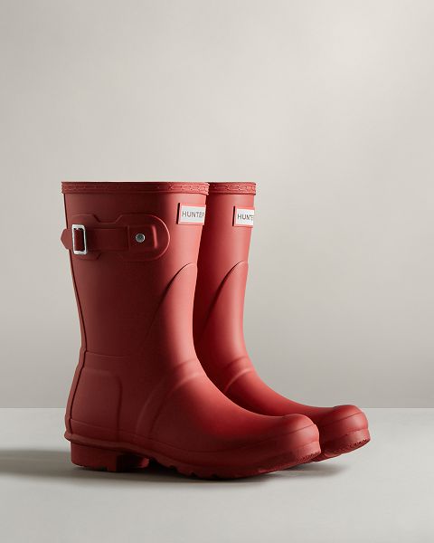 Red Hunter Original Short Women's Original Short Boots | Ireland-43957