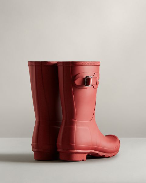 Red Hunter Original Short Women's Rain Boots | Ireland-49683