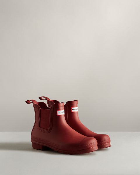 Red Hunter Original Women's Chelsea Boots | Ireland-53716