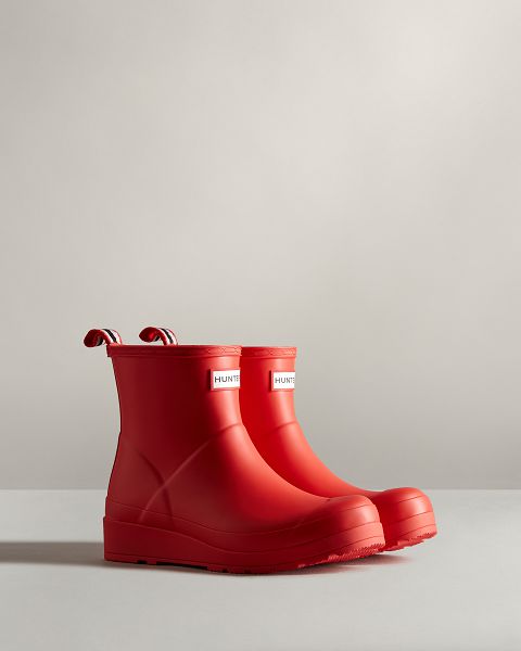 Red Hunter Play Short Women's Rain Boots | Ireland-52179