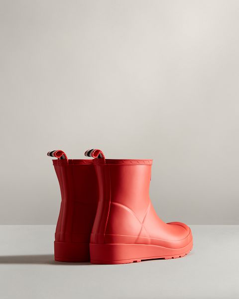 Red Hunter Play Short Women's Rain Boots | Ireland-52179