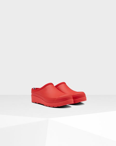 Red Hunter Play Women's Clogs | Ireland-98067