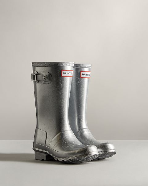 Silver Hunter Cosmic Kids' Rain Boots | Ireland-15603