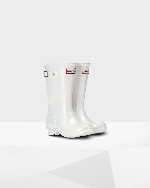 Silver Hunter Nebula Kids' Rain Boots | Ireland-79286