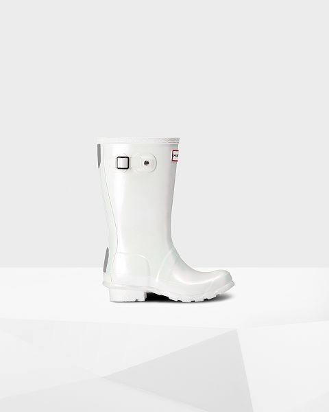 Silver Hunter Nebula Kids\' Rain Boots | Ireland-79286