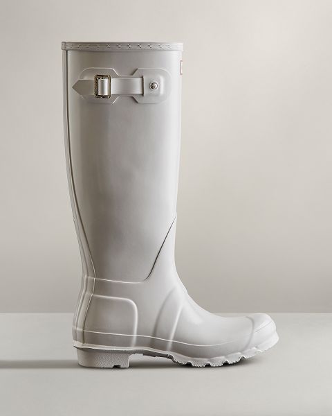 White Hunter Original Tall Gloss Women\'s Rain Boots | Ireland-83945