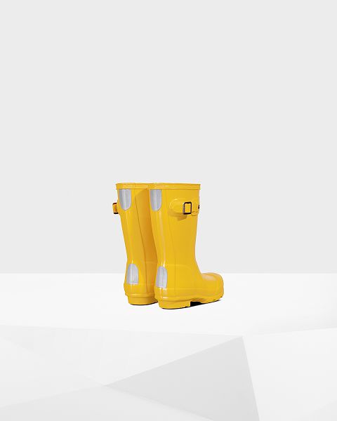 Yellow Hunter Original Gloss Kids' Original Boots | Ireland-67594